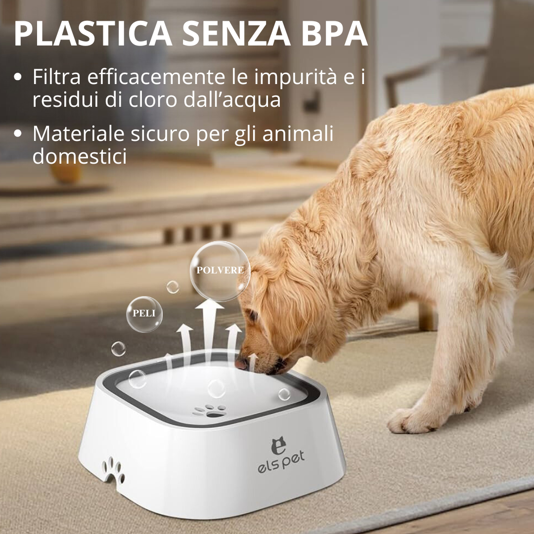 Ciotola anti goccia di grande prestigio ELS PET